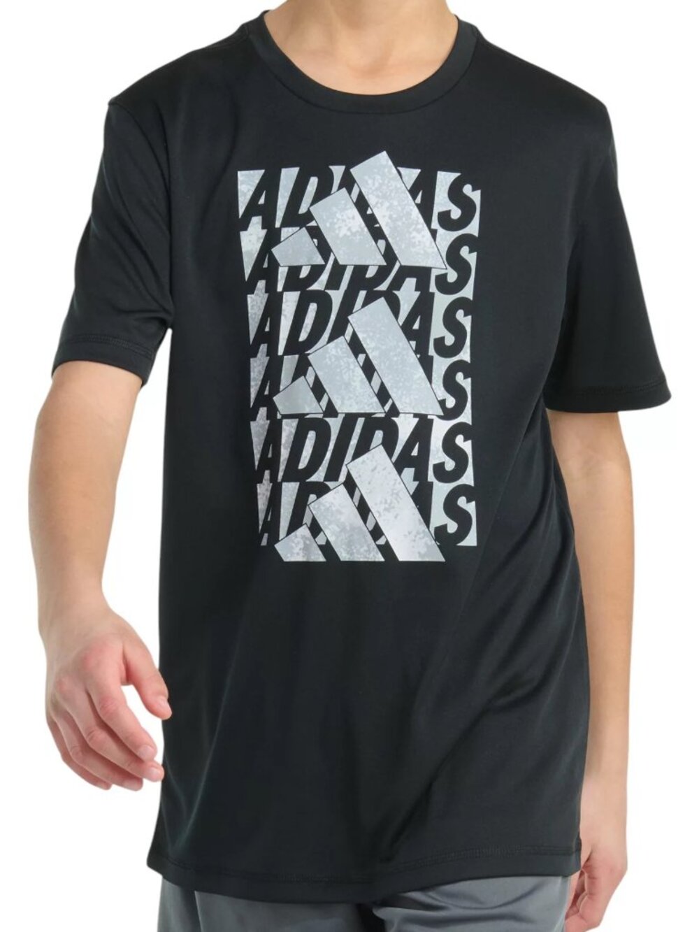adidas Boys' Woodland Camo Graphic T-Shirt